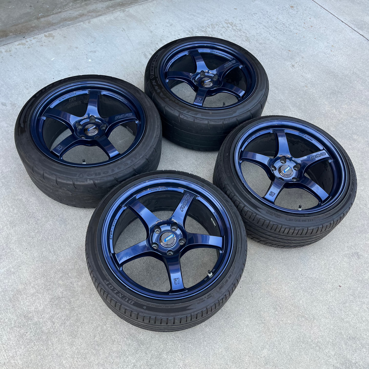GRAM LIGHTS 57CR 18x9.5 +38mm (5x114.3)