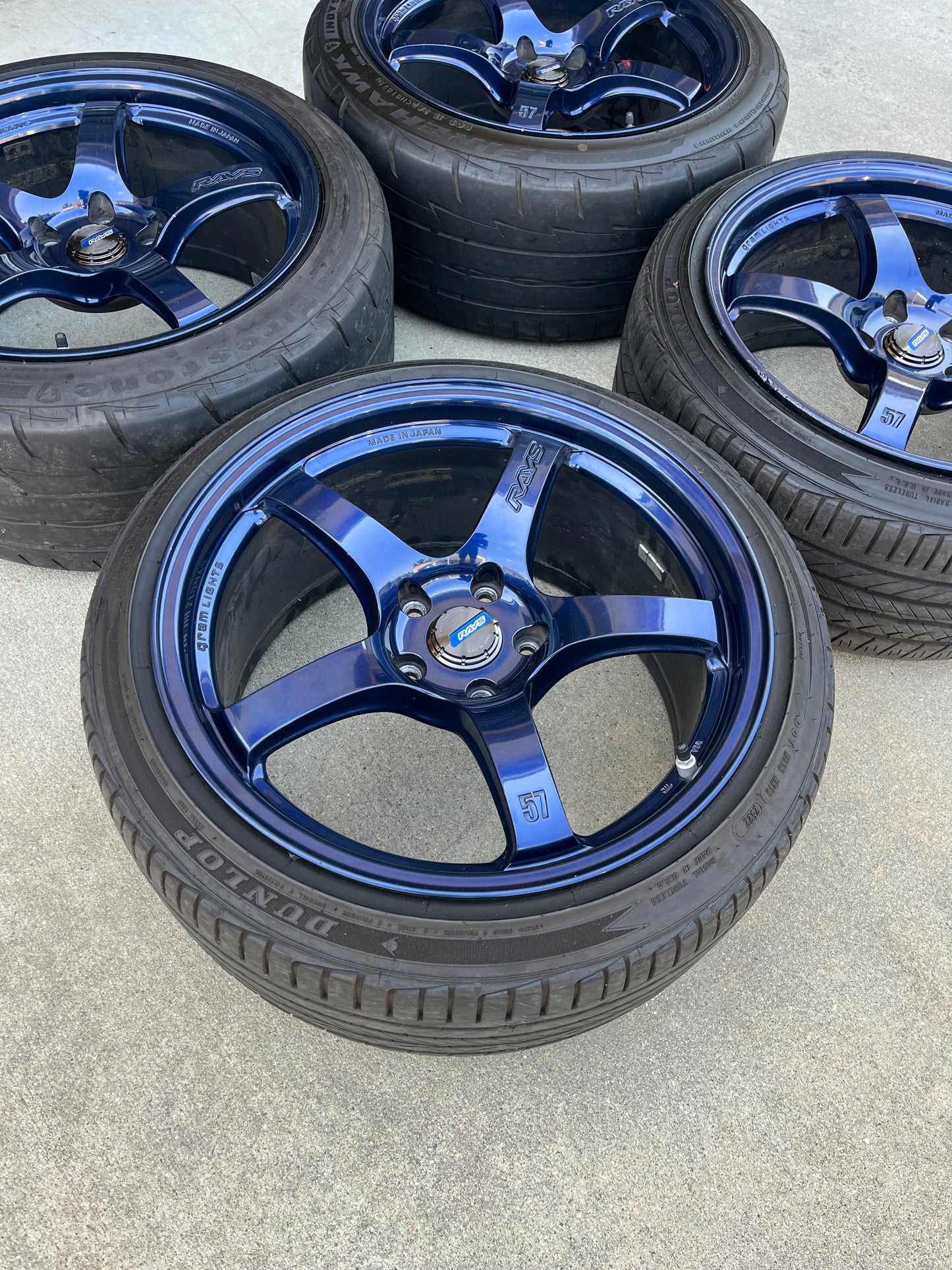 GRAM LIGHTS 57CR 18x9.5 +38mm (5x114.3)