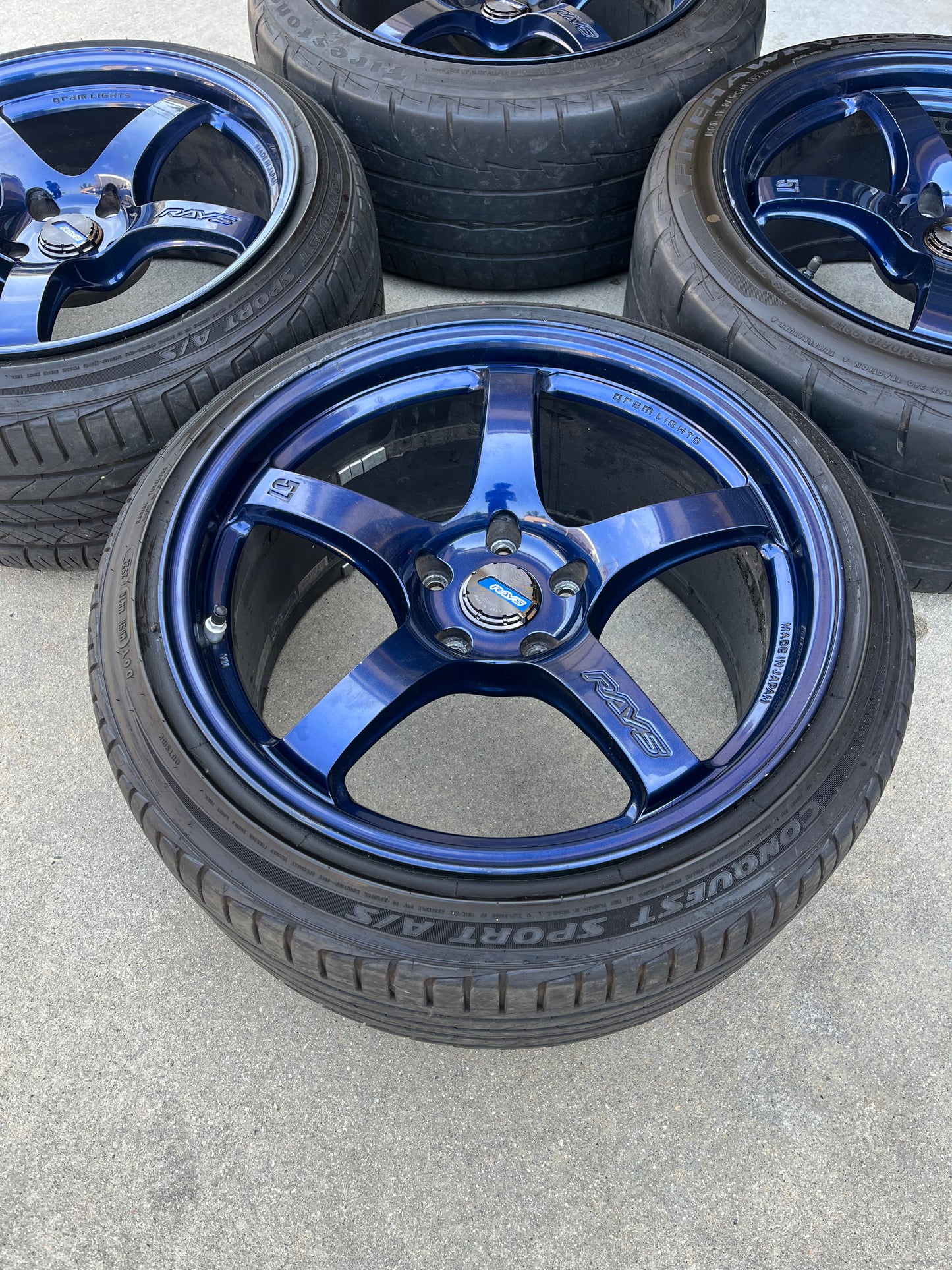 GRAM LIGHTS 57CR 18x9.5 +38mm (5x114.3)