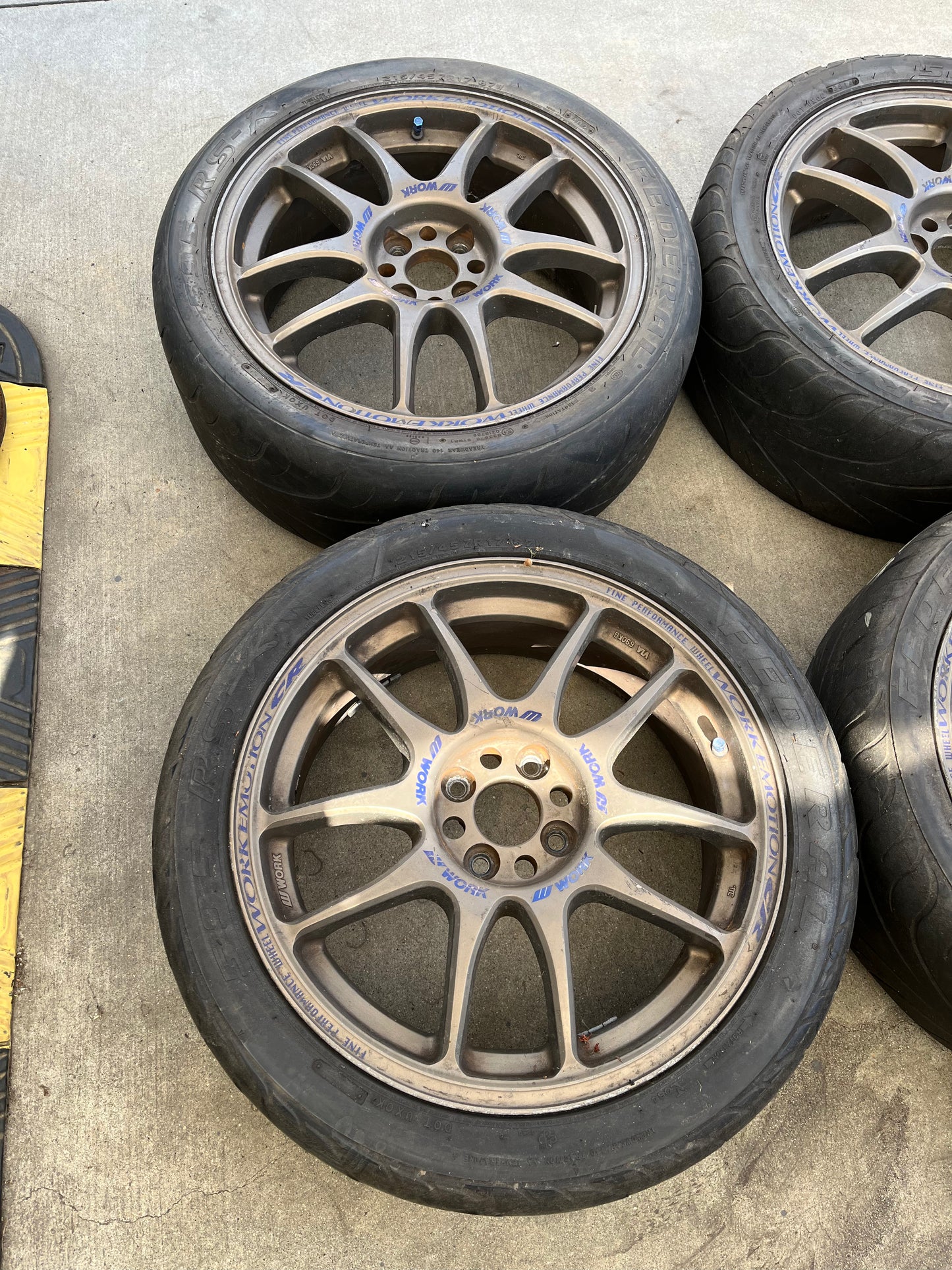 WORK EMOTION CR KIWAMI 17x7 +47mm (4x100)