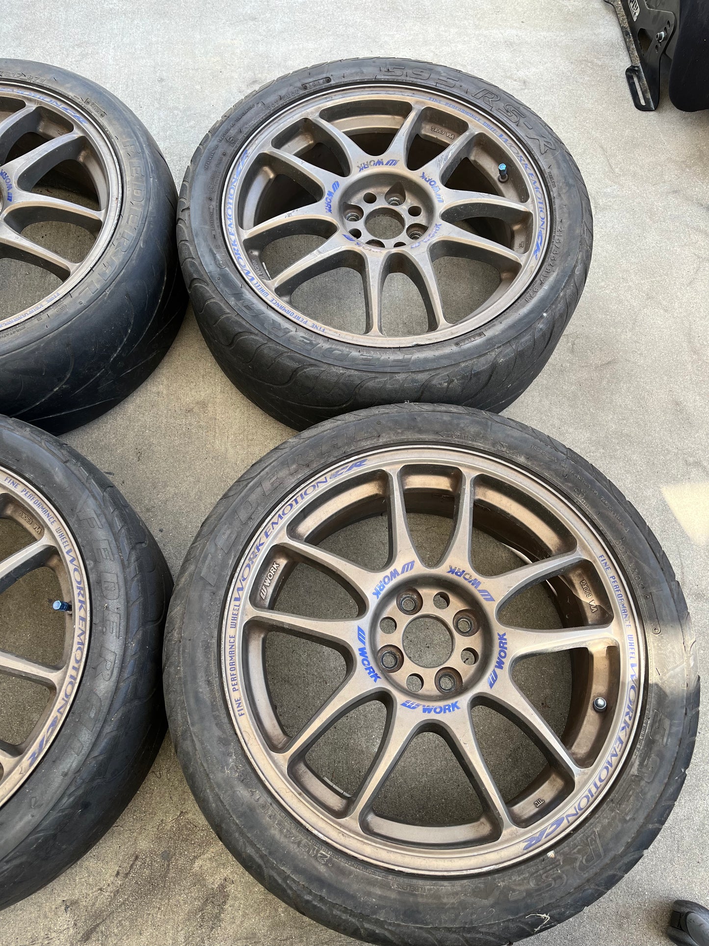 WORK EMOTION CR KIWAMI 17x7 +47mm (4x100)