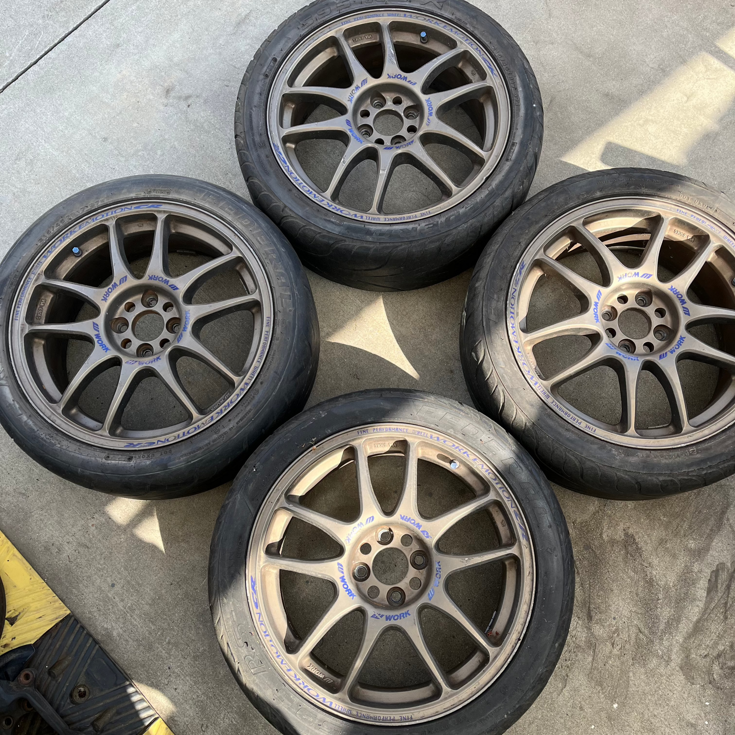 WORK EMOTION CR KIWAMI 17x7 +47mm (4x100)