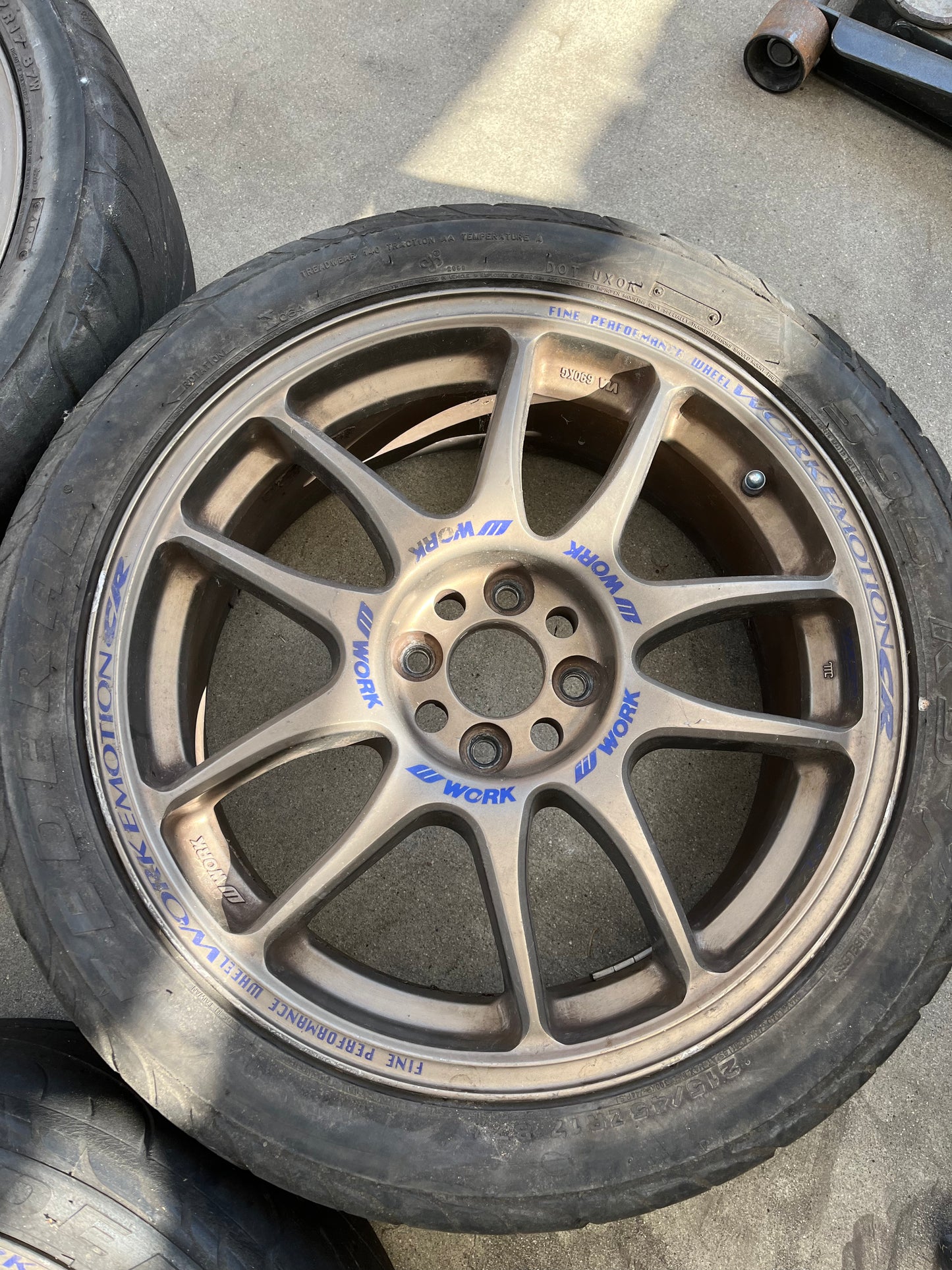 WORK EMOTION CR KIWAMI 17x7 +47mm (4x100)