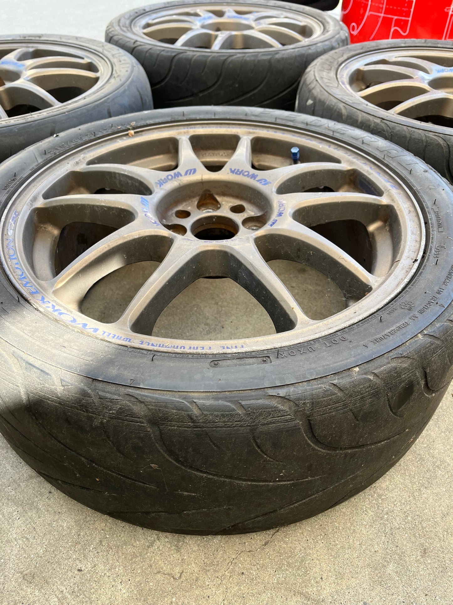 WORK EMOTION CR KIWAMI 17x7 +47mm (4x100)