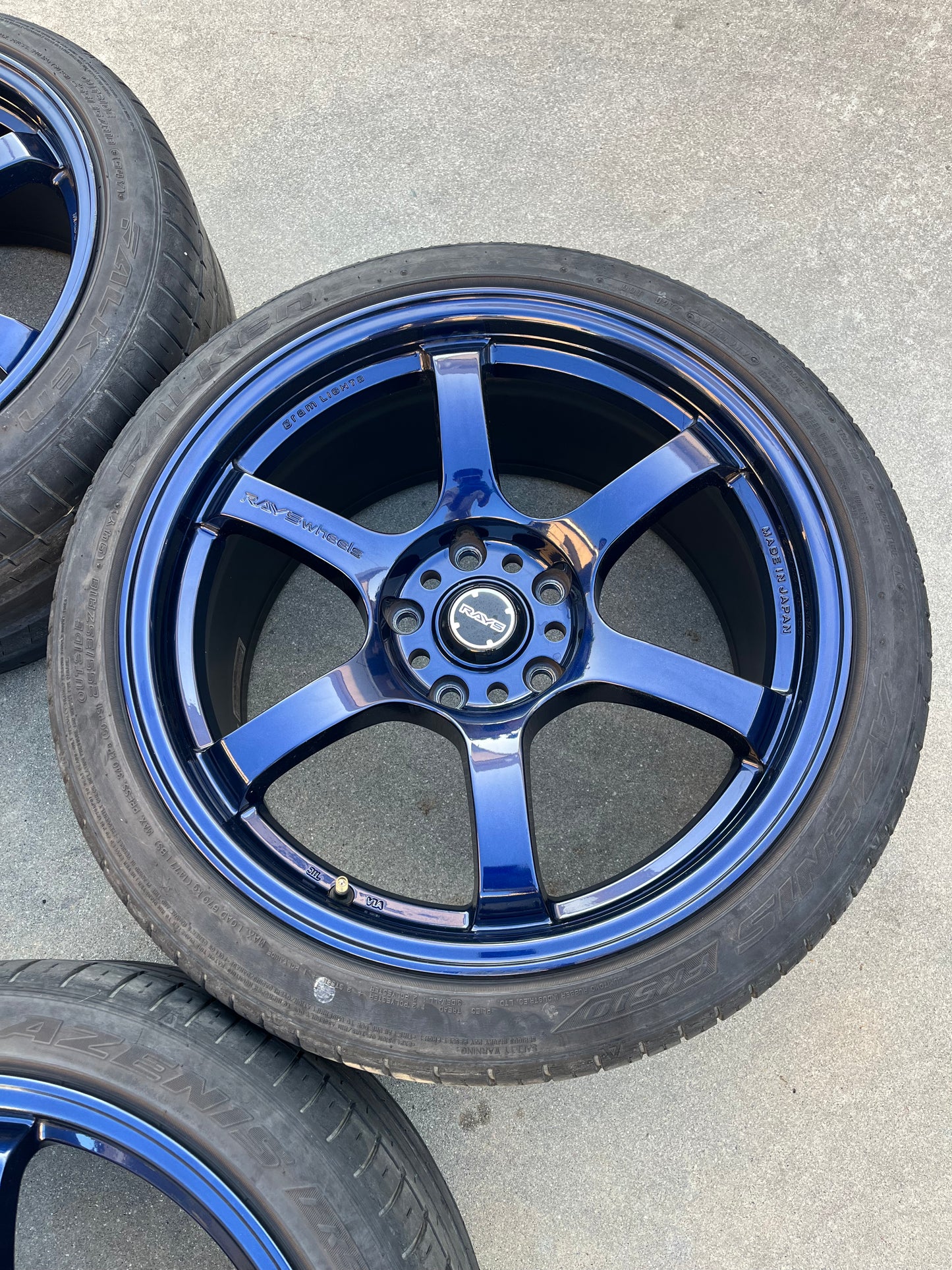 GRAM LIGHTS 57DR 18x9.5 +38mm (5x120)