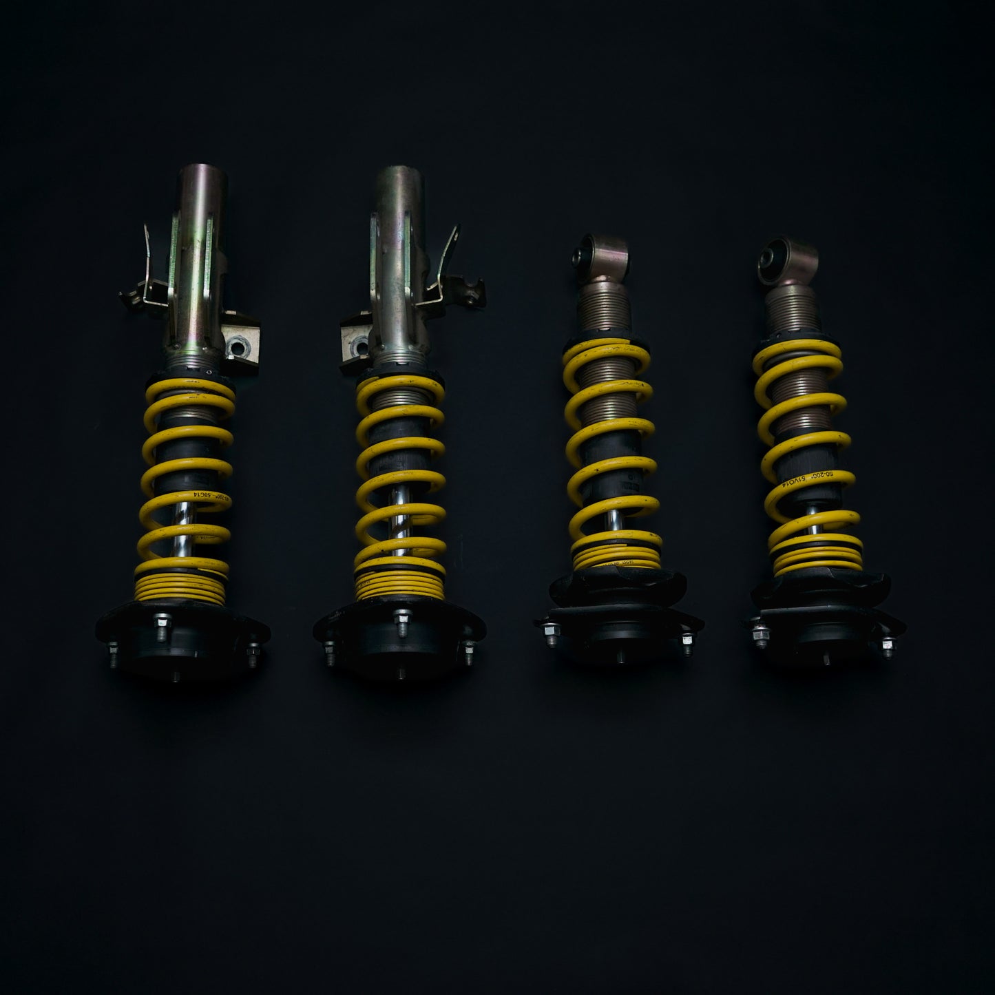 ST X COILOVERS WITH OEM TOP HATS