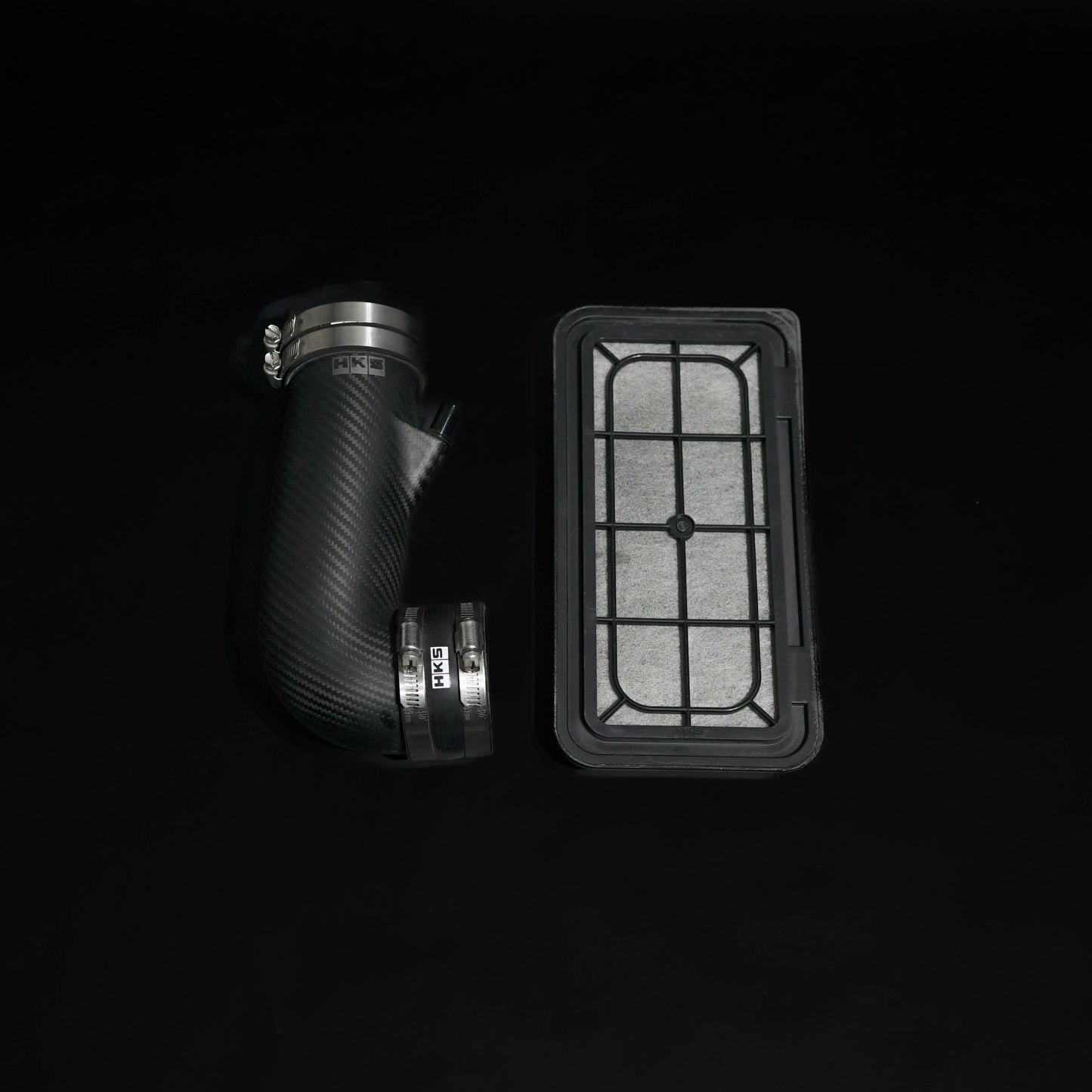 HKS DRY CARBON FIBER INLET WITH HKS FILTER