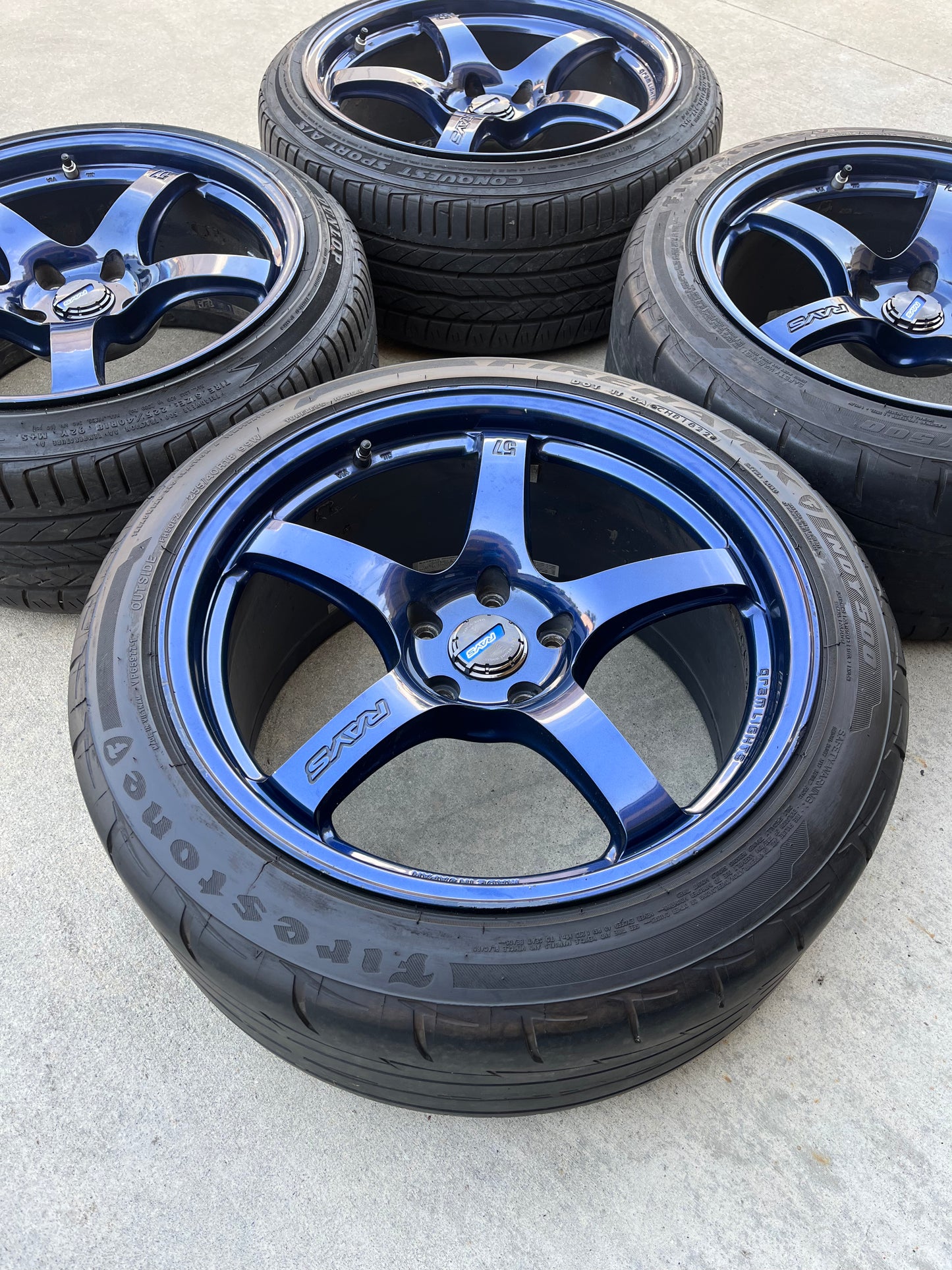 GRAM LIGHTS 57CR 18x9.5 +38mm (5x114.3)